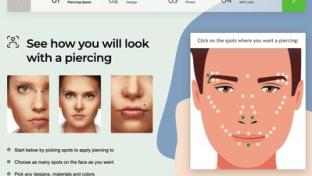 Face Piercing App