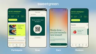 Sweetgreen scan to earn and redeem awards  