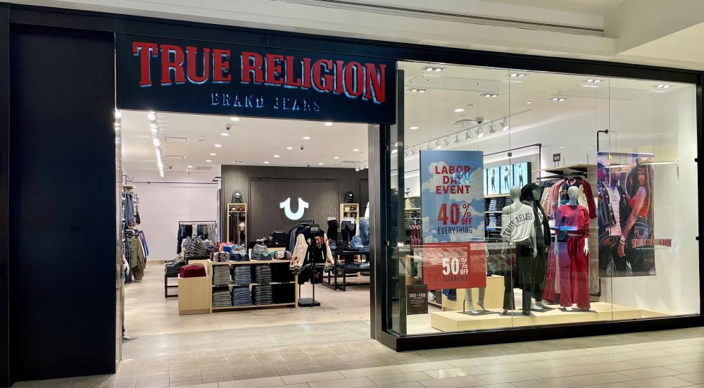 True Religion opened its 46th U.S.-based store -- it's first new store in four years. 