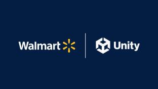 Walmart and Unity logos